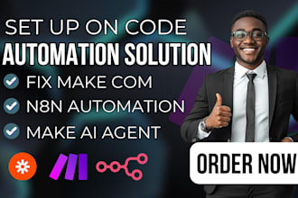 fix make com, made com, setup make com automation, make automation, make expert