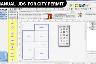 do hvac manual jds for permit as per county using right suite universal software