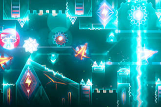 decorate your geometry dash level with rate worthy design