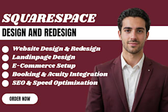 squarespace website design squarespace website redesign square website design
