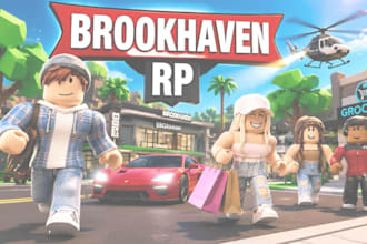 build roblox full game like brookhaven rp, adopt me  as a roblox game developer