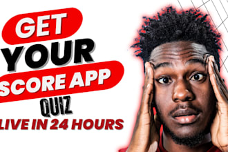 build scoreapp quiz funnel scorecard score app landing page for lead gen