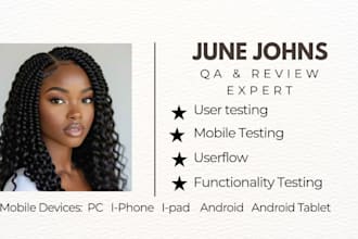 review, test ios app, website review, android app user experience