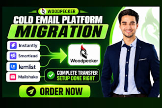 migrate instantly smartlead lemlist mailshake to woodpecker cold email complete