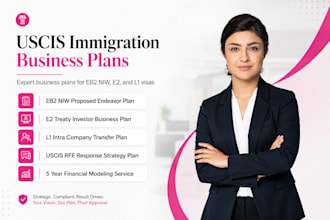 write winning eb2 niw, e2, l1 immigration business plan