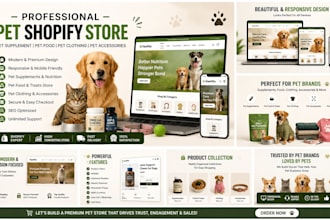 pet supplement website pet toys website pet accessories store pet clothing store