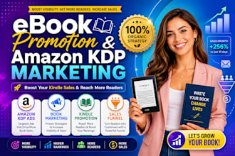 ebook promotion and book marketing, kdp, amazon kdp ads