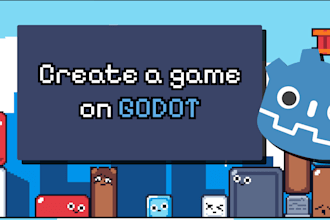 create a 2d game in godot