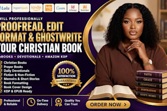 format and design christian ebooks, devotionals and prayer journals