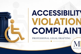 prepare an accessibility violation complaint
