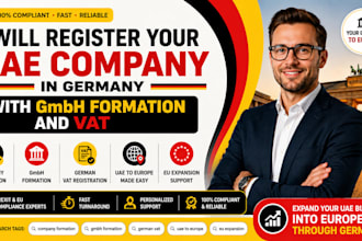 register your uae company in germany with gmbh formation and vat eu expansion