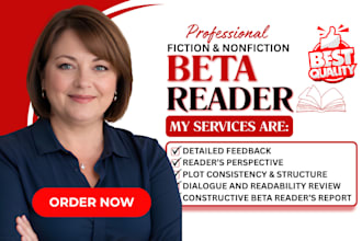 beta read dark romance, fantasy, thriller, historical, fiction novel writing
