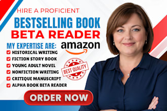 beta reader historical novel, ya alpha beta read fiction writing