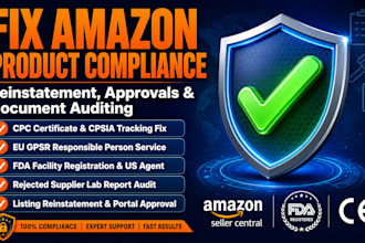 fix amazon product compliance cpc certificate and gpsr compliance agent