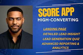 build scoreapp quiz funnel  scorecard and lead generation landing page