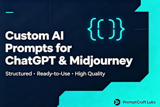 write optimized custom ai prompts for chatgpt and midjourney