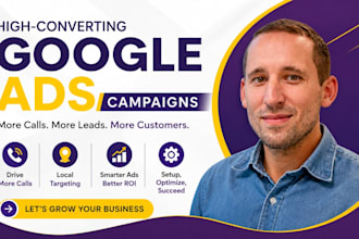 setup and manage google ads PPC campaign for plumbing hvac electrical conductors