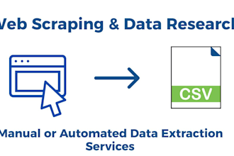 scrape and structure web data into clean dataset