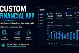 build a custom financial analytics app