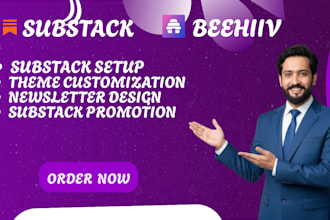 setup substack account, substack newsletter, substack beehiiv, substack post