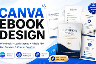 design canva ebook workbook lead magnet for coaches and online businesses