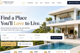 do wix real estate website property valuation website with appointment booking