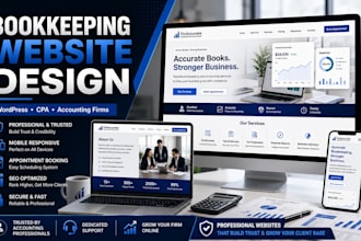 build a bookkeeping business website
