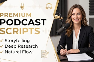 write engaging podcast scripts that keep listeners hooked