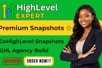 build ghl snapshot, ghl sub account setup, ghl agency system