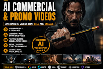 cinematic ai video editing, create ai commercial seedance ai promo ads video