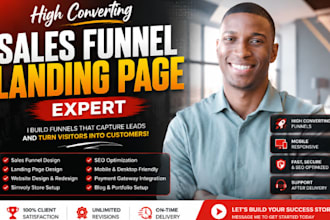 clickfunnels landing page, wordpress carrd unbounce landing page, clickfunnels