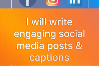 write engaging social media posts captions for facebook ig