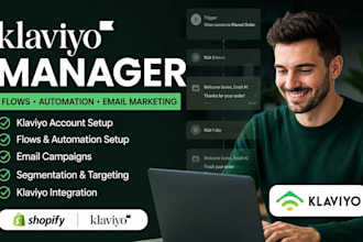 do klaviyo manager for klaviyo flows setup, klaviyo automation klaviyo marketing