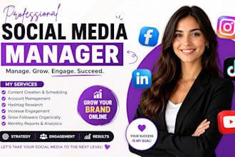 be your social media manager