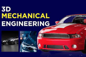 design 3d car engineering and vehicle automation