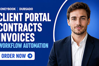 setup honeybook dubsado client portal contracts invoice workflow automation