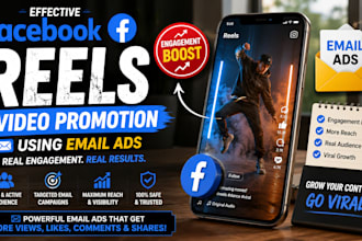 do legit facebook reels video promotion for real engagement using email ads