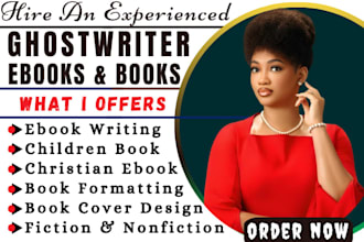 nonfiction ghostwriter, ebook writer ghost book writer fiction ebook ghostwriter