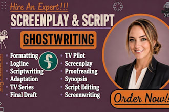 do series bible, tv pilot, script coverage,thriller, movie script, crime series