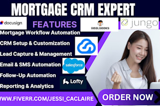 setup salesforce docusign calendly zapier mortage encompass simplenexus bntouch