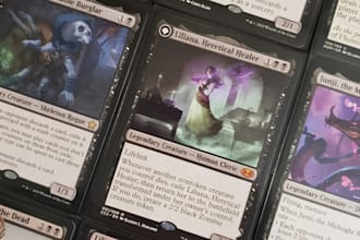 mtg card game, tcg, edh commander game art, tabletop board game card template