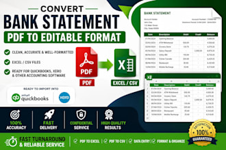 convert bank statement pdf to editable