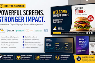 setup screencloud digital signage play poppulo yodeck optisigns rise vision