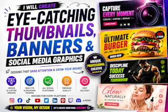 create eye catching thumbnails and banners