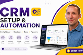 hubspot gohighlevel zendesk pipedrive CRM freshdesk CRM zapier automation setup