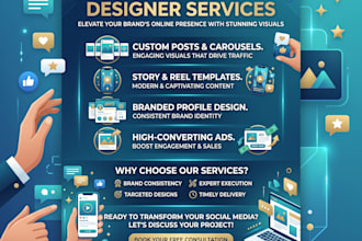 graphic designer and social media design