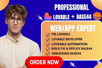 fix and build lovable ai website lovable webapp bolt apps base44 and claude code
