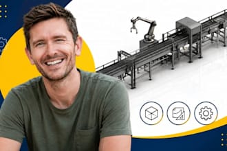 assembly line equipment cad manufacturing machine mechanical engineering