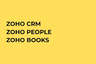 do zoho crm books accounting forms zoho one zoho people