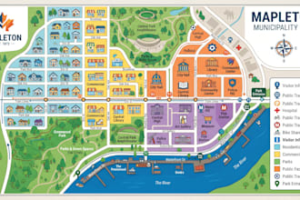 design infrastructure community zoning municipal census election population maps